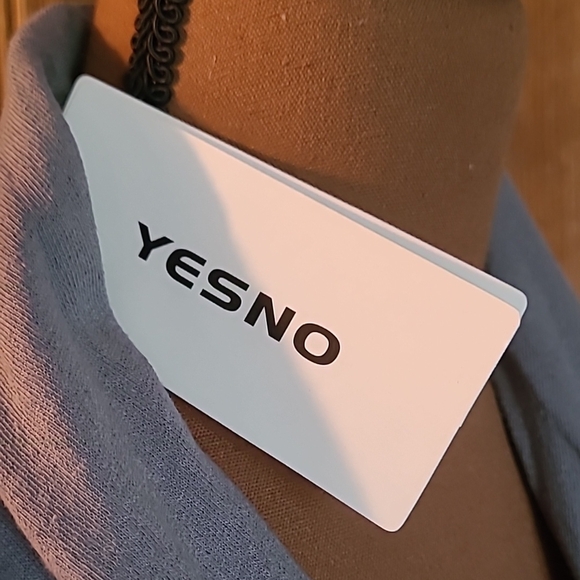 YESNO blue-grey maxi dress, size M/L - Picture 2 of 7